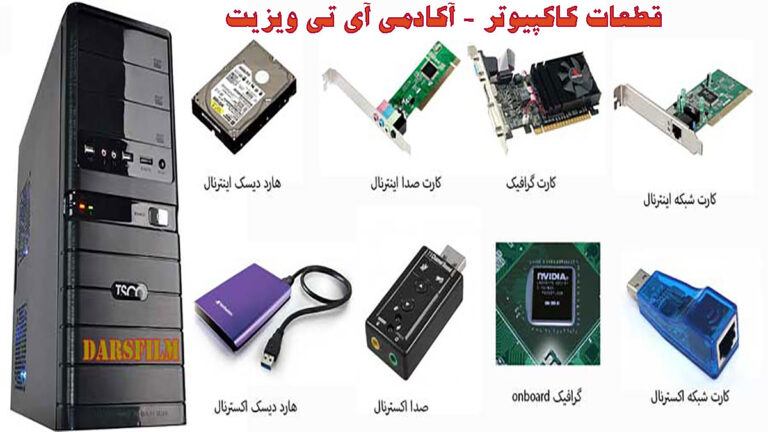 دسته بندیهای قطعات کامپیوتر